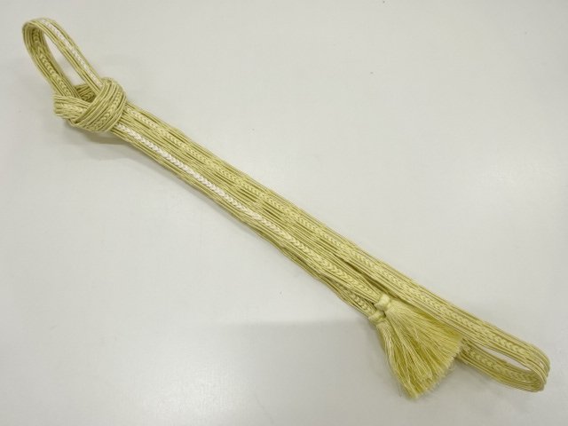 正絹　夏手組帯締め